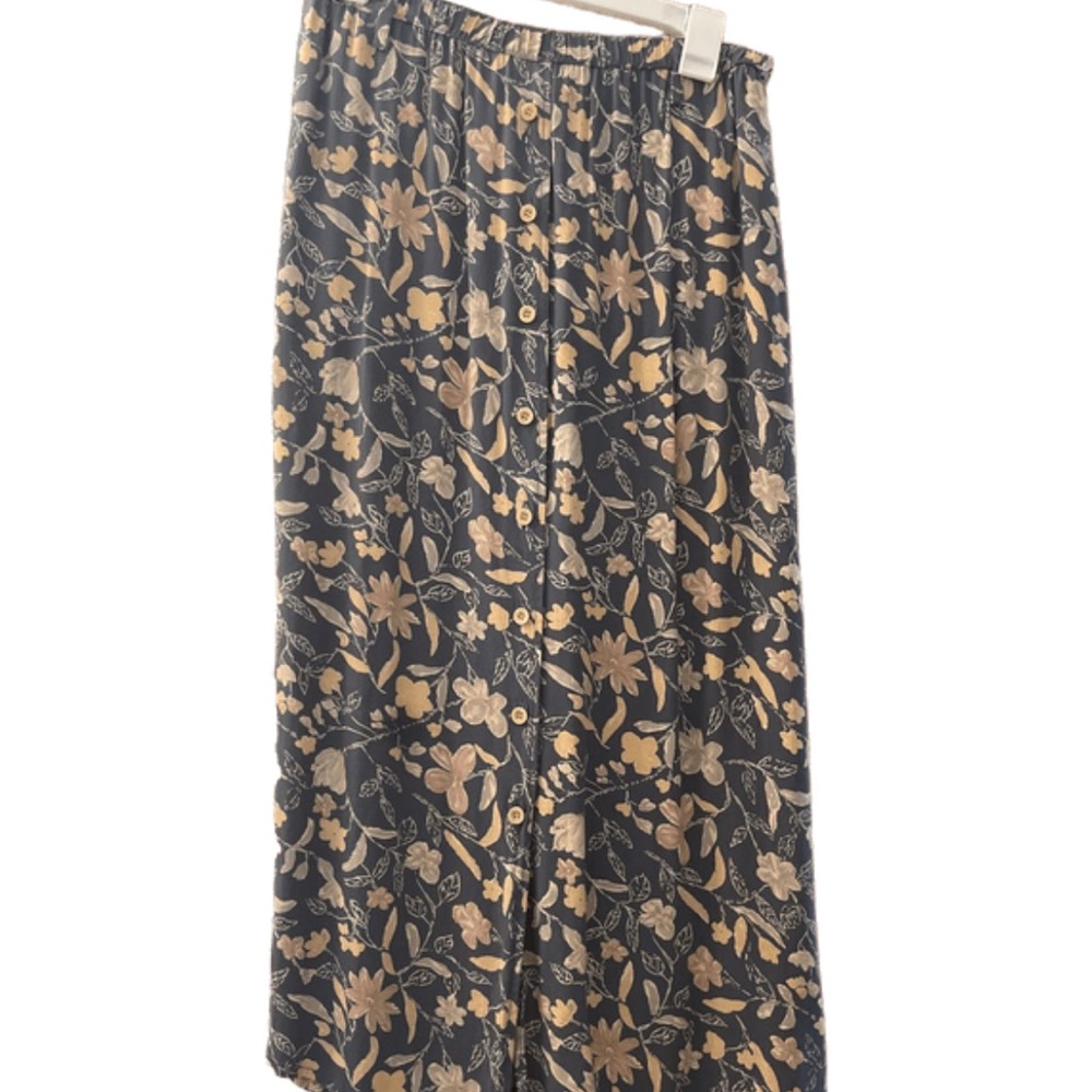 Eddie Bauer Floral A-Line Skirt